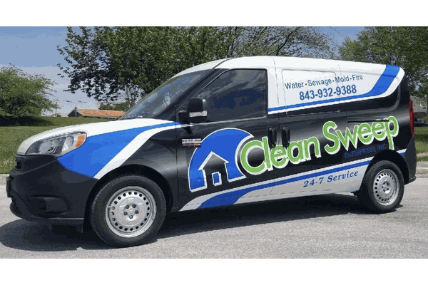 Clean Sweep Enterprises Service Vehicle